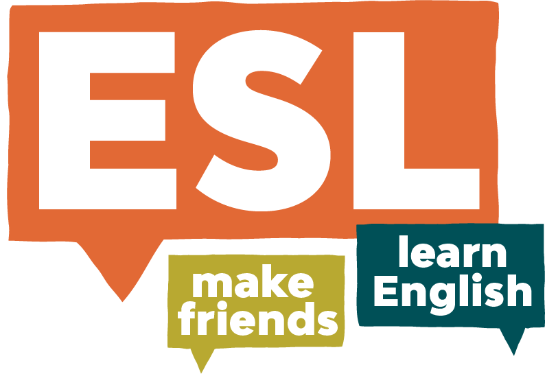 ESL Logo Main ESL: learn English, make friends